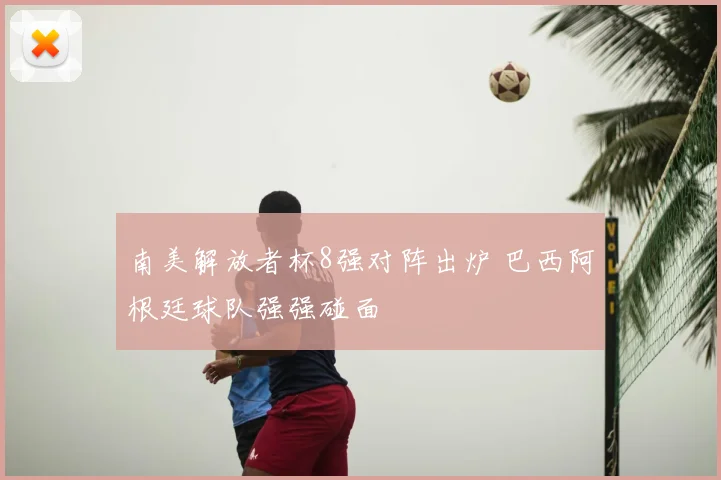 南美解放者杯8强对阵出炉 巴西阿根廷球队强强碰面